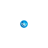 Blu Radio, señal nacional (HJCK, 89.9 MHz FM, Bogotá / HJN42, 96.3 MHz, San Martín, Meta / HJH87, 103.1 MHz, Paipa, Boyacá / HJOM, 1090 KHz, Cartagena de Indias / HJM47 103.1 MHz, Algeciras, Huila / HJQ43, 94.1 MHz, Bugalagrande, Valle del Cauca) logo
