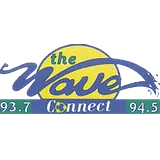 The Wave 94.5 & 93.7 Castries logo