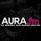 AURA FM 99.3 logo