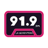 LA OCHENTERA 91.9 FM logo