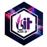 LIT 102.3FM logo